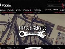 Tablet Screenshot of cookstowncycles.com